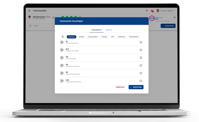 Modularer Aufbau für einen bedarfsgerechten Einsatz
